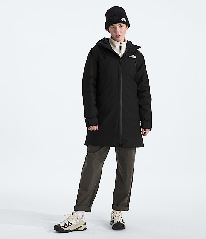 Parka en duvet MTN Range pour femmes TNF HERO