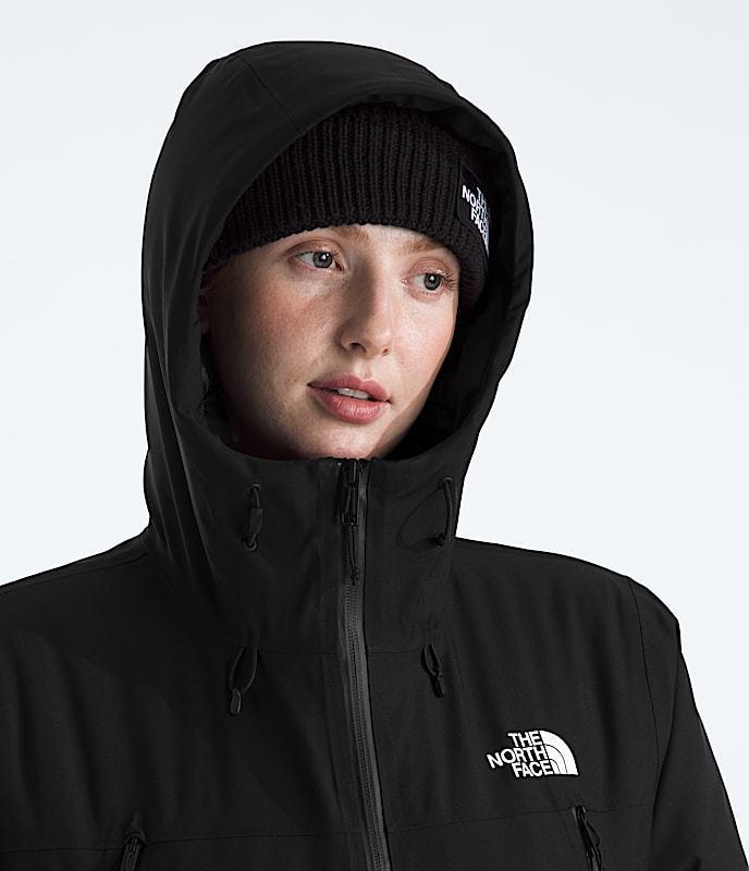 Parka en duvet MTN Range pour femmes TNF MODELHOOD2