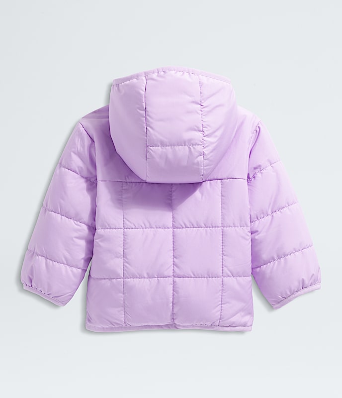 Manteau à capuchon réversible Shasta à glissière pleine longueur pour bébé fille - 5