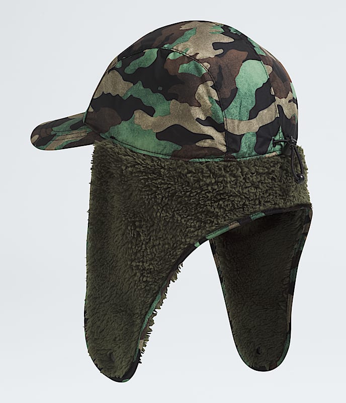 Kids Shasta Trapper TNF TNF Black TNF Camo Small PrintNew Taupe Green BACK