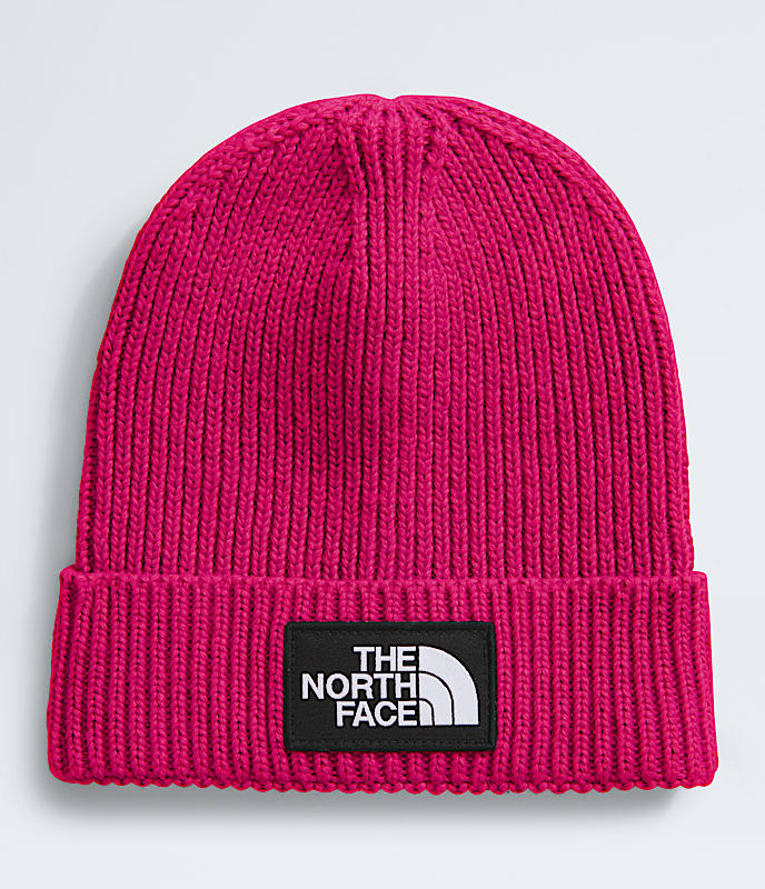Kids TNF Logo Box Cuffed Beanie TNF HERO