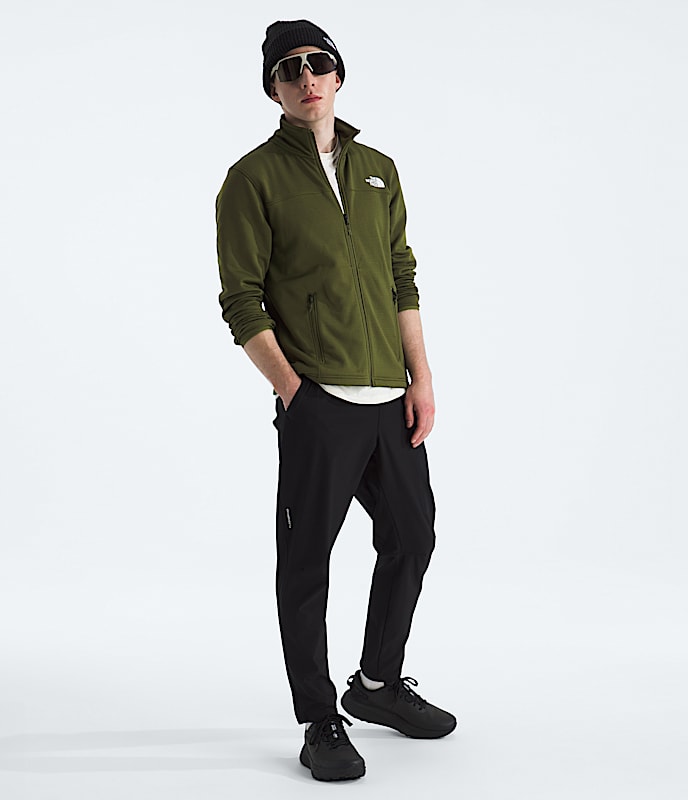 Men’s Cedar Trail Grid Fleece Full-Zip Jacket - 2