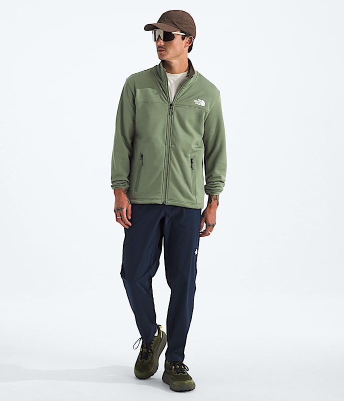 Men’s Cedar Trail Grid Fleece Full-Zip Jacket - 2