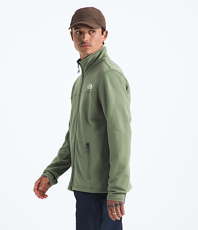 Men’s Cedar Trail Grid Fleece Full-Zip Jacket - 4