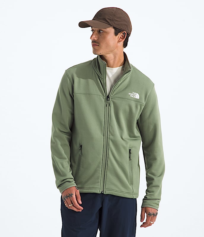 Men’s Cedar Trail Grid Fleece Full-Zip Jacket - 1