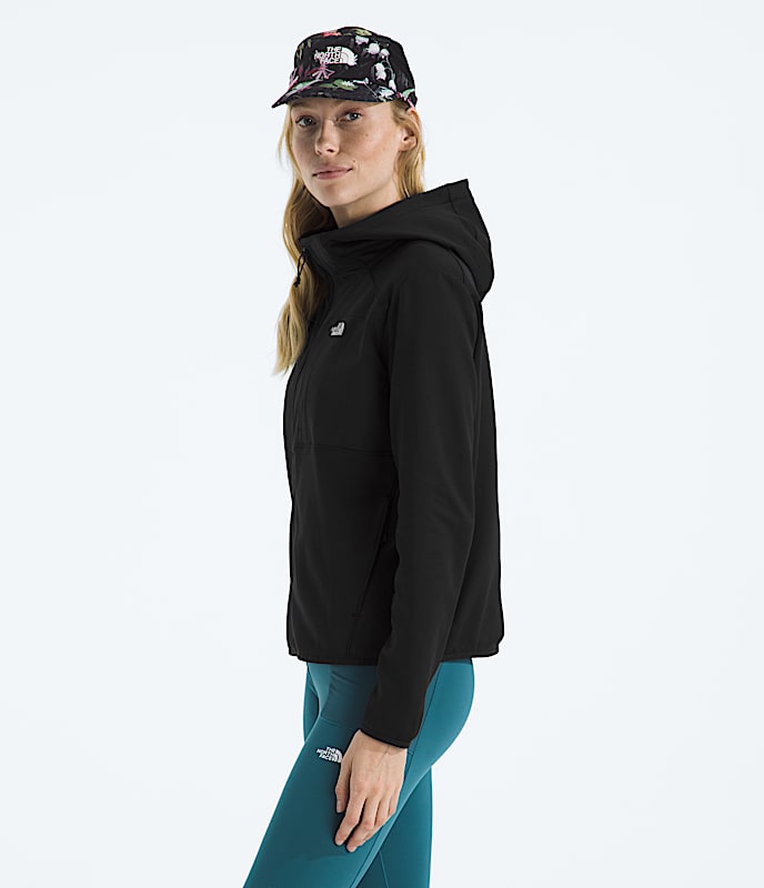 Chandail  capuchon en molleton TNF Performance  glissire pleine longueur pour femmes TNF MODEL34
