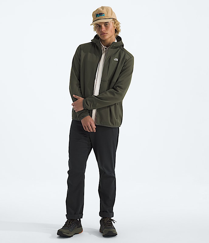 Mens TNF Performance Fleece FullZip Hoodie TNF HERO2