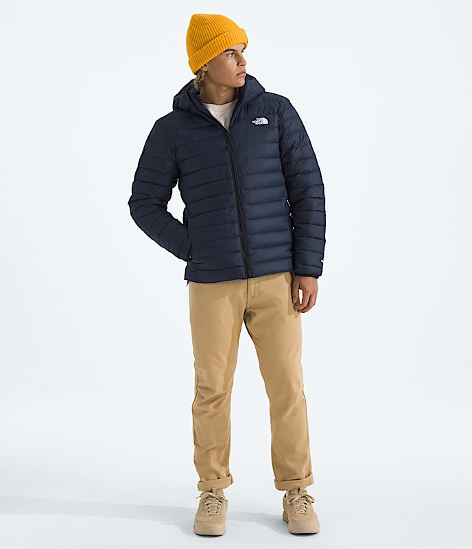 Men’s Classic Down Hooded Jacket - 1