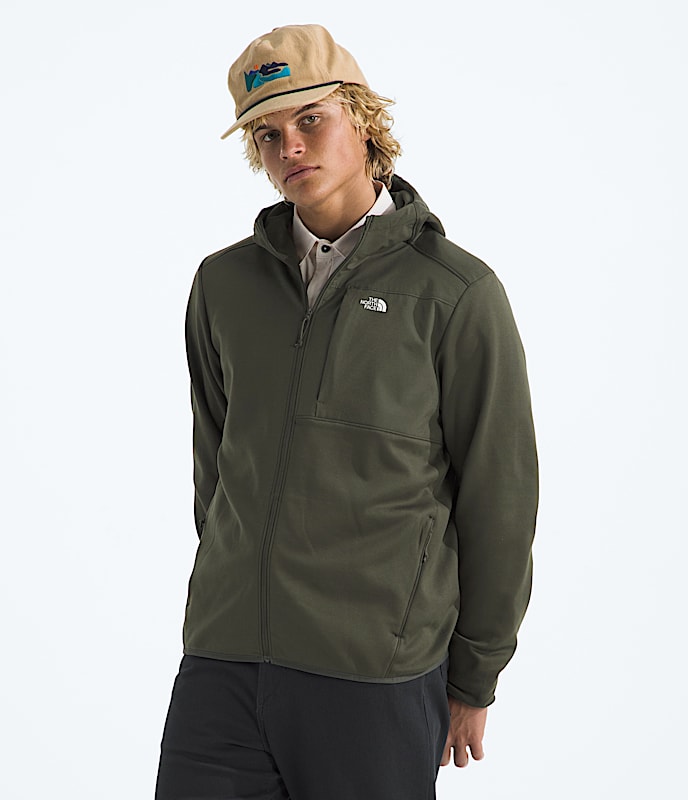 Mens TNF Performance Fleece FullZip Hoodie TNF Main