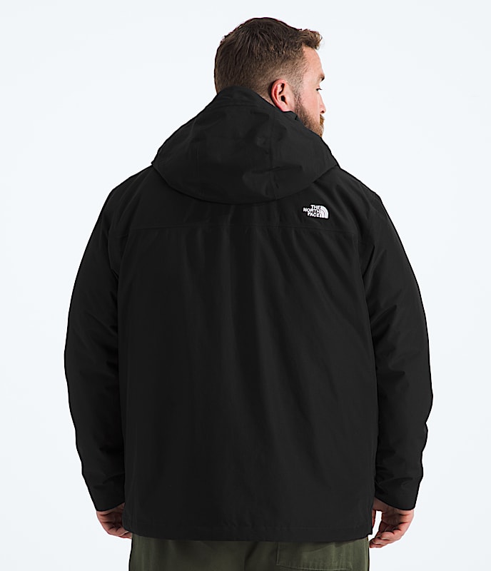 Manteau  capuchon Big Carto Mono Triclimate pour hommes TNF BACK