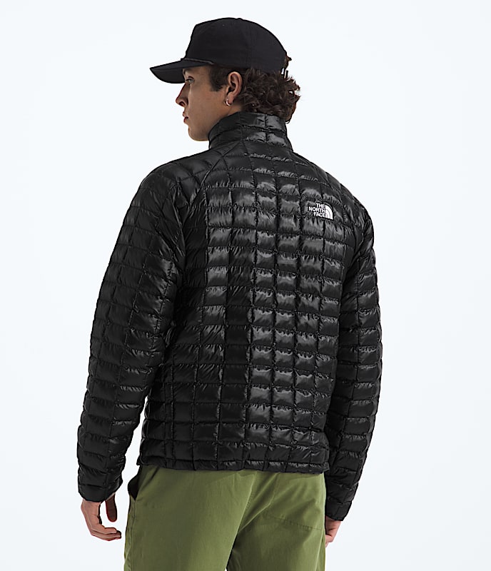 Mens THERMOBALL Jacket TNF TNF Black BACK