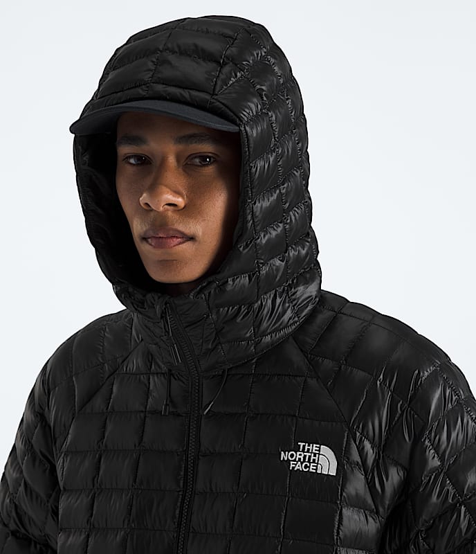 Mens THERMOBALL Hooded Jacket TNF MODELHOOD2