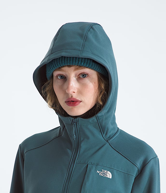 Womens TNF Performance Fleece FullZip Hoodie TNF Space MODELHOOD2