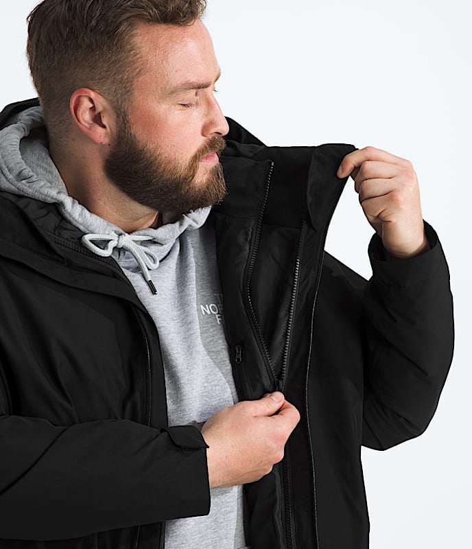 Manteau  capuchon Big Carto Mono Triclimate pour hommes TNF MODELCLOSE3