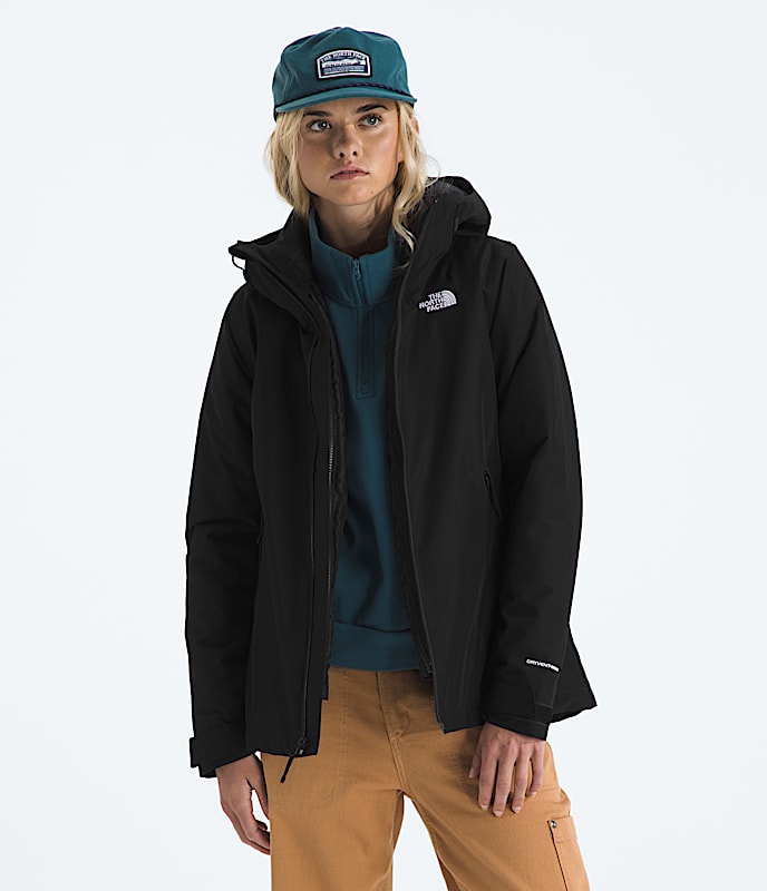 Manteau à capuchon Carto Mono Triclimate® pour femmes - 1