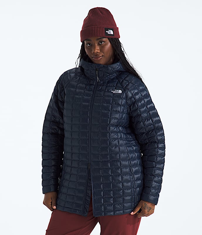 Womens Plus THERMOBALL Hooded Parka TNF Main
