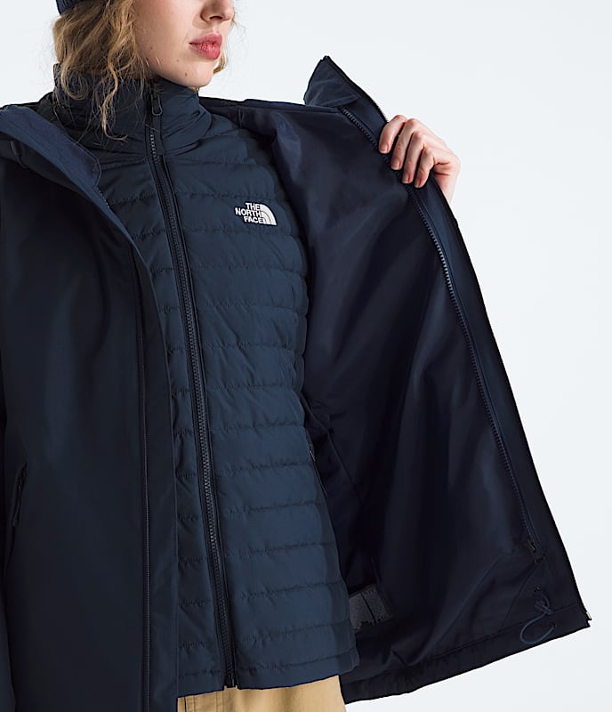 Manteau à capuchon Carto Mono Triclimate® pour femmes - 8