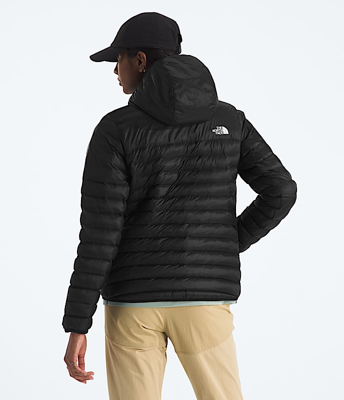 Womens Terra Peak Hoodie TNF BACK