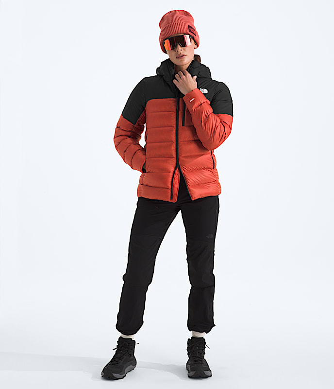 Womens Kalix Down Hoodie TNF HERO2