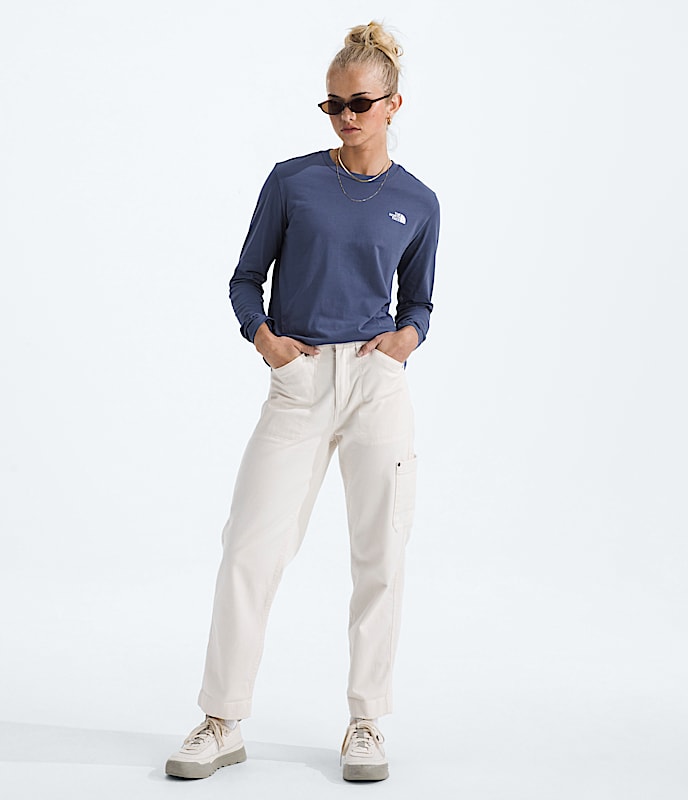 Women’s Long-Sleeve Simple Dome Tee - 2