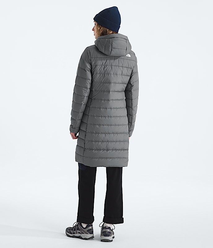 Womens Aconcagua Parka TNF Smoked Pearl BACK