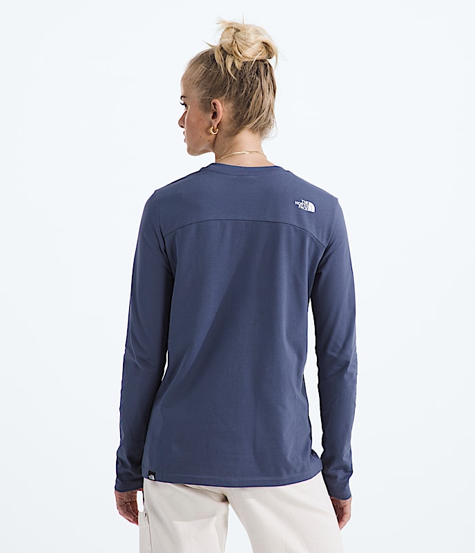 Women’s Long-Sleeve Simple Dome Tee - 3