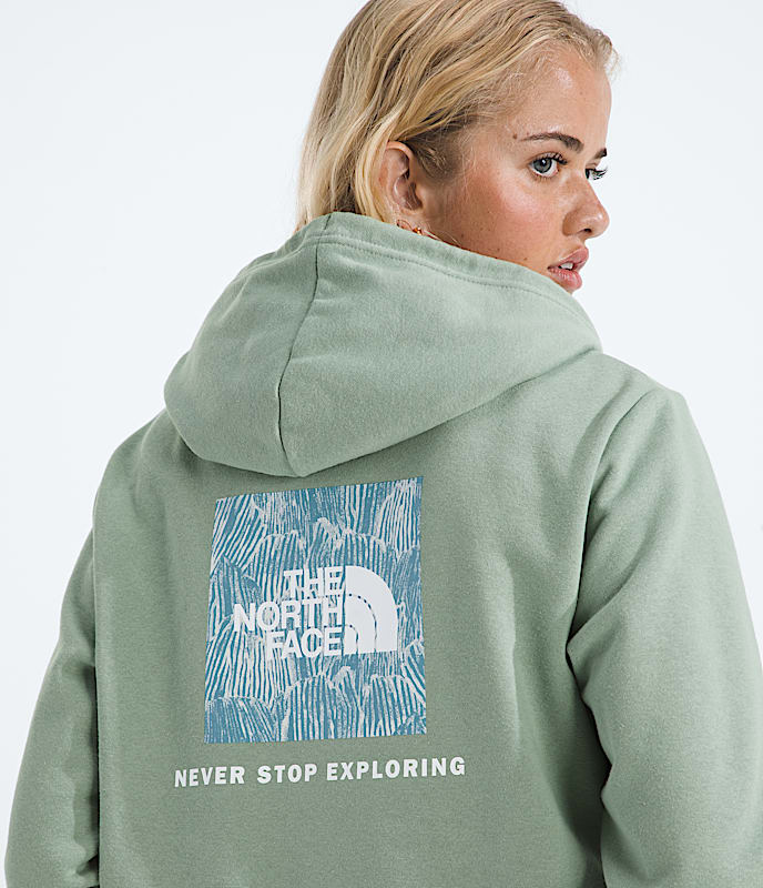 Womens Evolution Box NSE Fill HoodieGraphic TNF HERO2