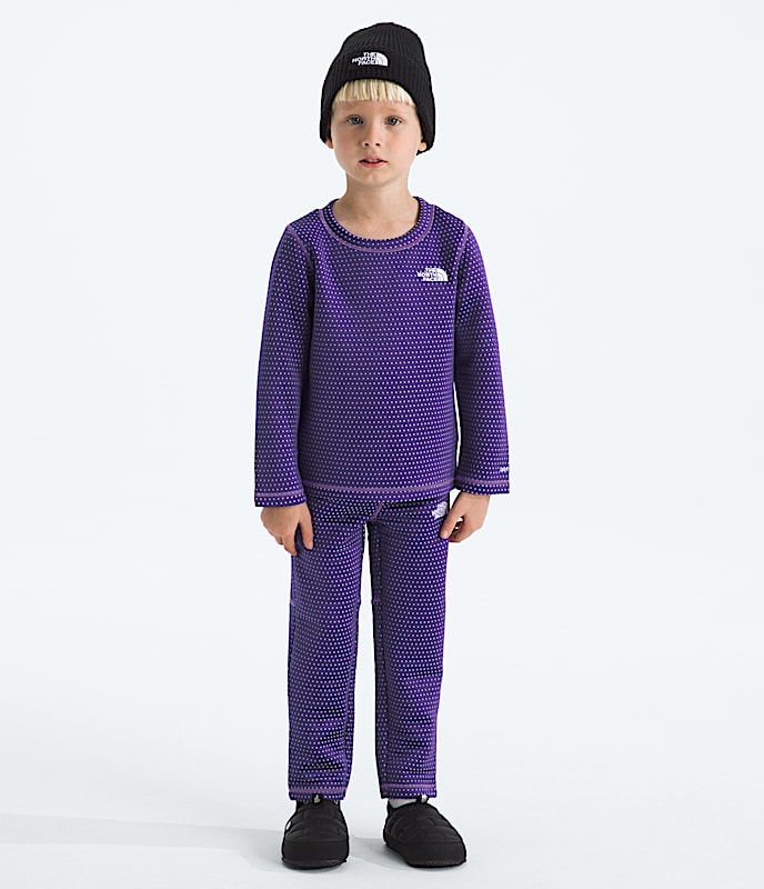 Kids DOTKNIT Thermal Set TNF HERO3