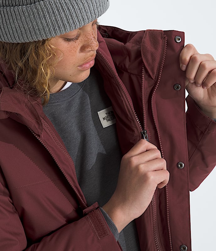 Boys  Girls North Down Triclimate TNF MODELCLOSE3