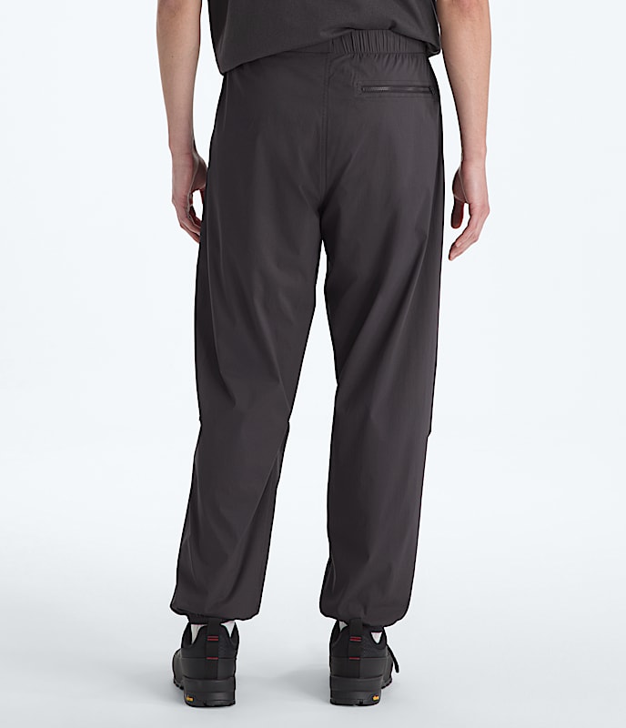 TNF Red Box Packable Wind Pants TNF Obsidian BACK