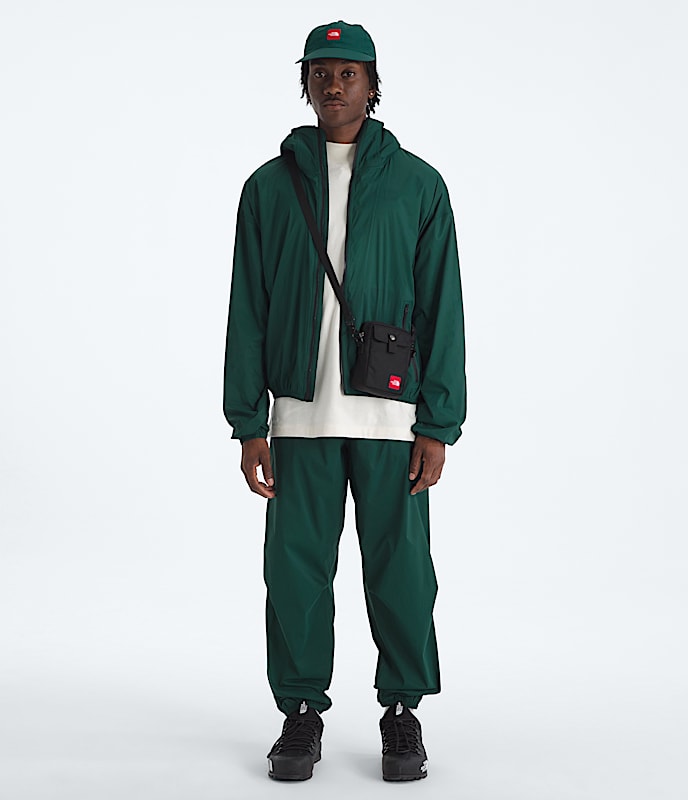 Men’s TNF™ Red Box Packable Hooded Wind Jacket - 2