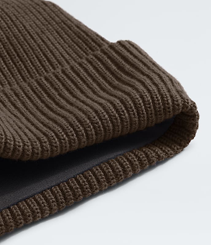 Salty Lined Beanie TNF DETAIL3