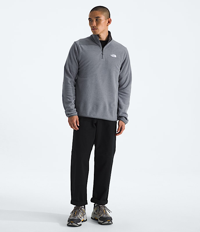 Mens Glacier Fleece Zip Jacket TNF HERO2