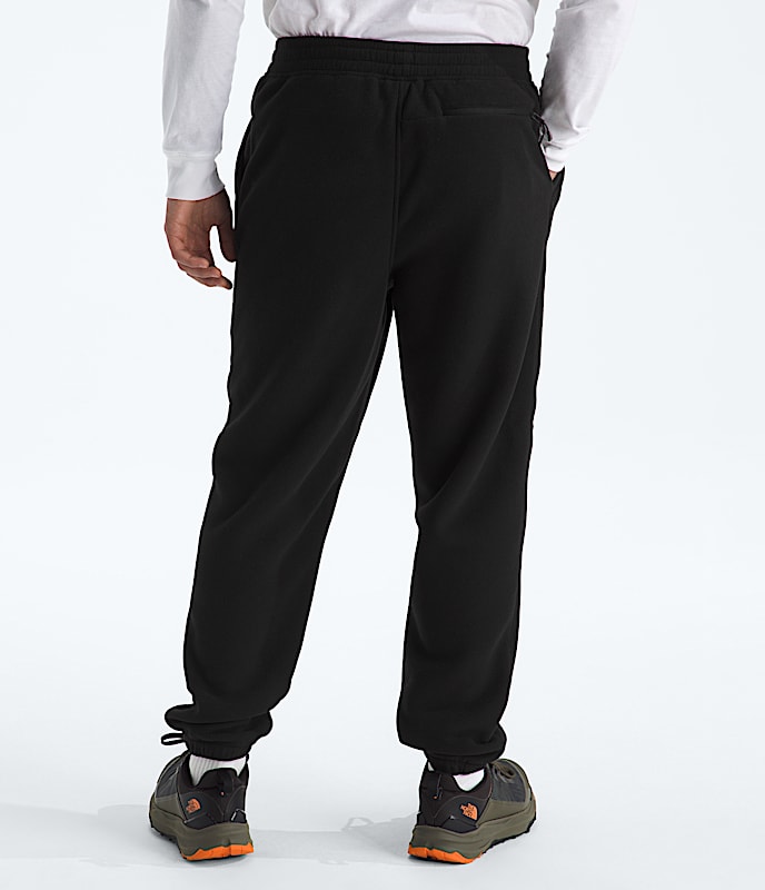 Mens Glacier Fleece Pants TNF BACK