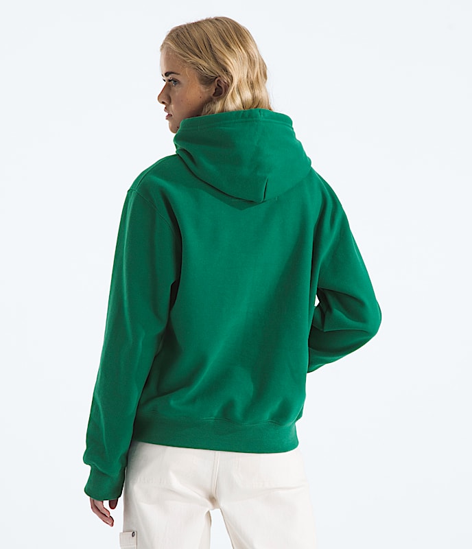 Womens TNF Essential Simple Dome Relaxed Hoodie TNF BACK