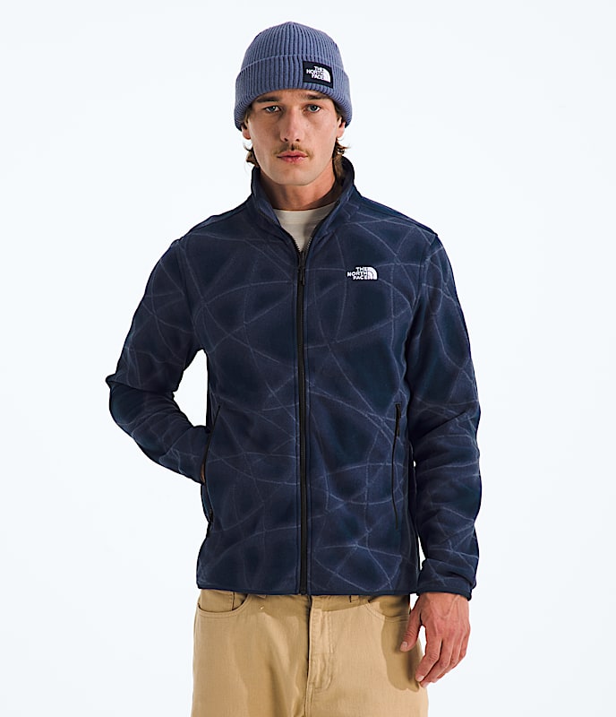 Men’s Glacier Fleece Jacket—Print - 1