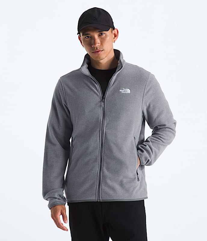 Mens Glacier Fleece Jacket TNF Main