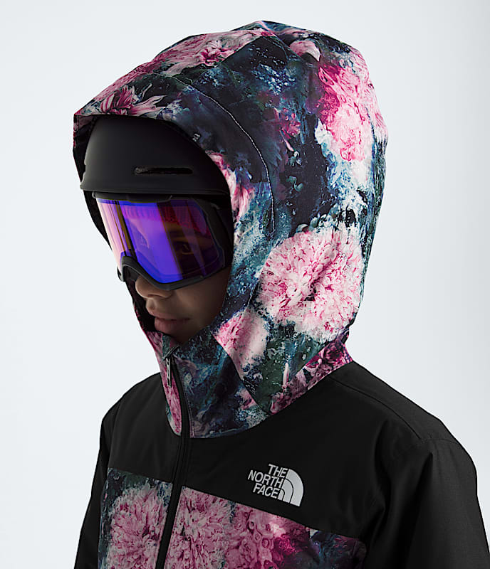 Girls Freedom Insulated JacketPrint TNF MODELHOOD2