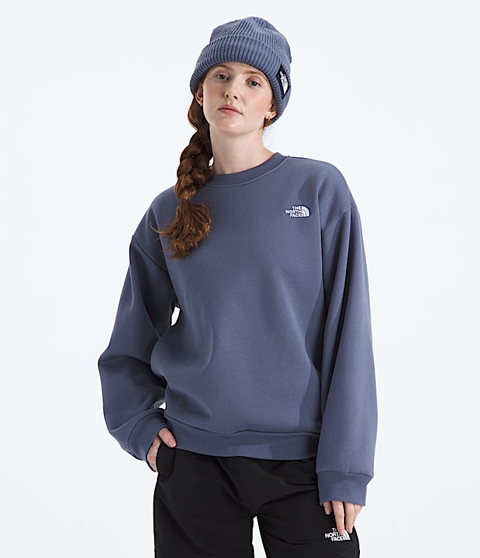 Women’s Evolution Simple Dome Oversized Crew - 1