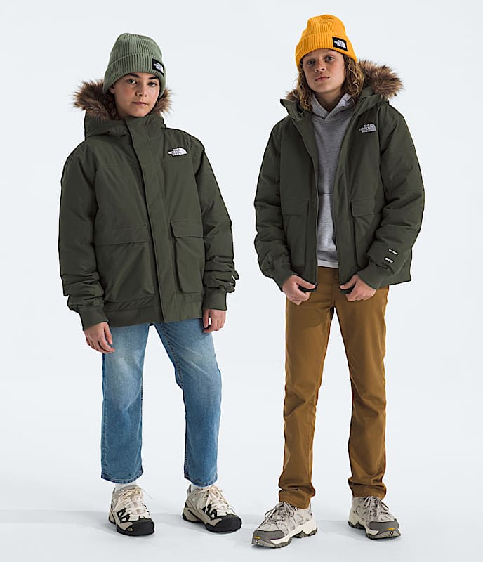 Boys  Girls McMurdo Hooded Jacket TNF Main