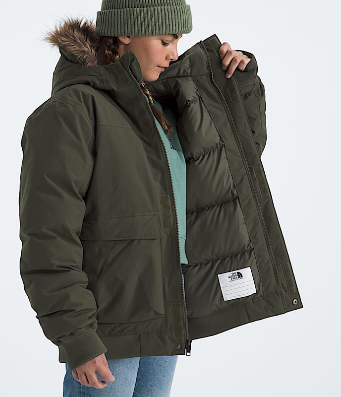 Boys  Girls McMurdo Hooded Jacket TNF MODELINT