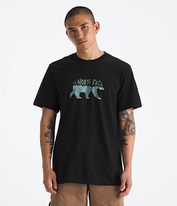 T-shirt à manches courtes Evolution TNF™ Bear pour hommes, imprimé - 1