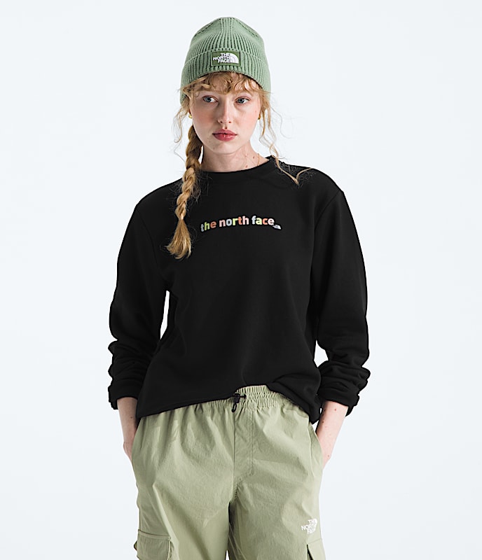 Womens Evolution Proud CrewGraphic TNF Main