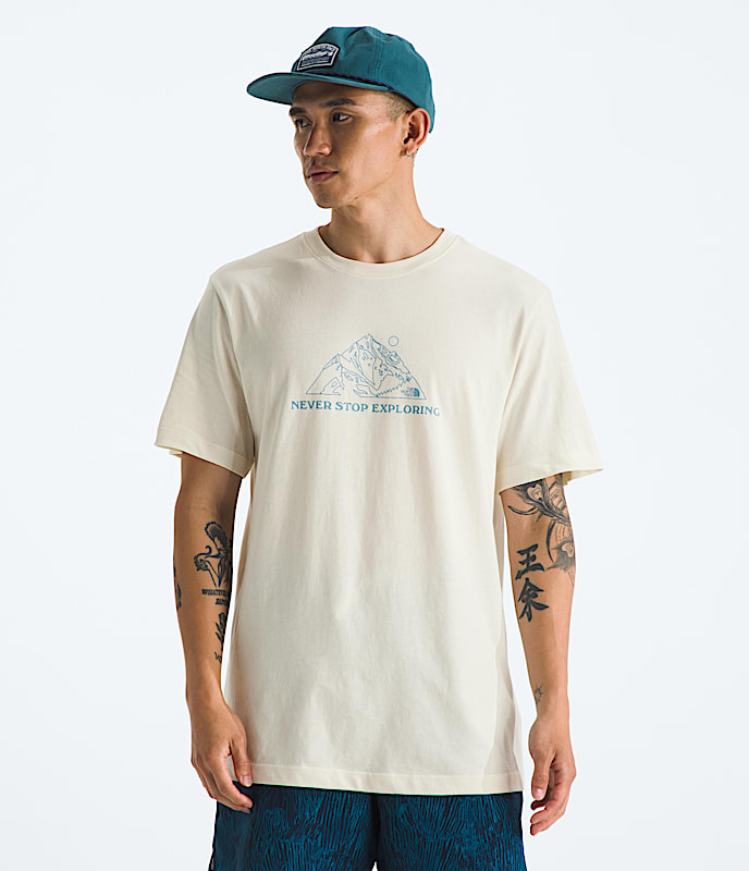 Mens Evolution Mtn Base ShortSleeve TeeGraphic TNF Main