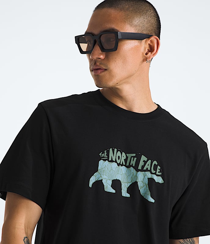 T-shirt à manches courtes Evolution TNF™ Bear pour hommes, imprimé - 2