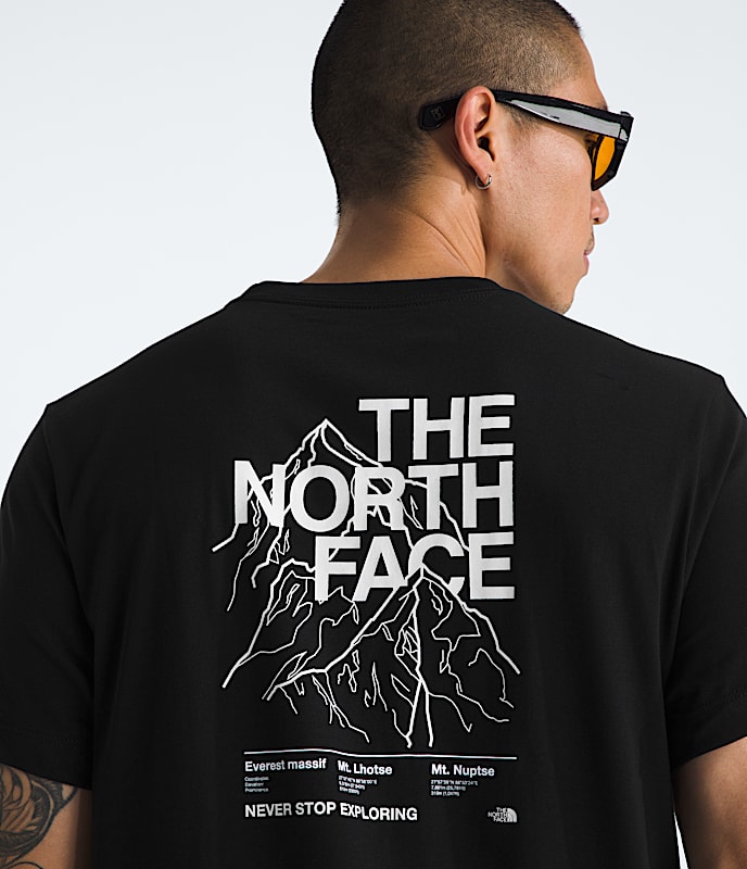 T-shirt à manches courtes Evolution Half Dome pour hommes, imprimé - 2