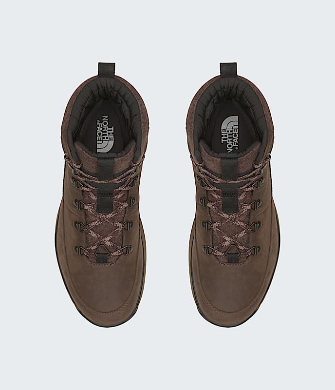 Bottes impermables en cuir Bergen pour hommes TNF DETAILINSTEP