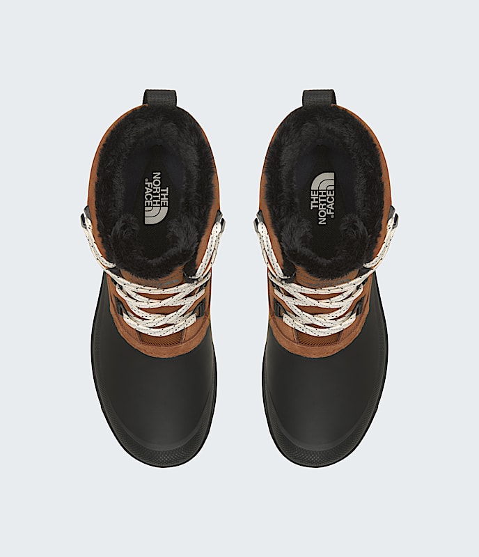 Bottes courtes impermables Shellista V pour femmes TNF DETAILINSTEP