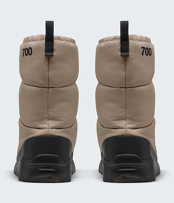 Nuptse Traction Booties TNF BACK