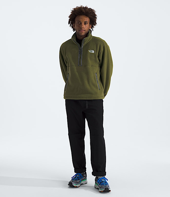Mens TNF Fleeski Zip Pullover TNF HERO2